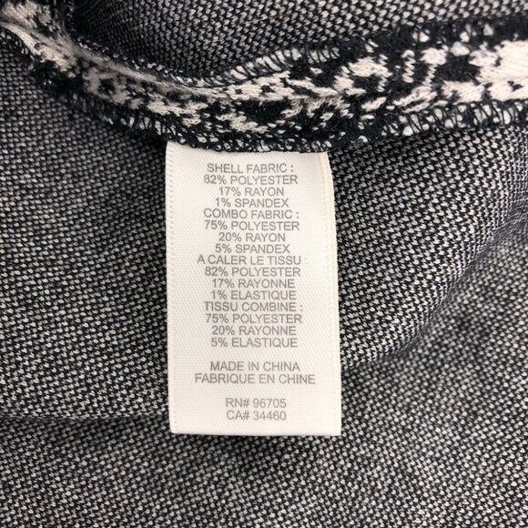 Rebecca Taylor Python Snake Print Gray Black Fit & Flare Sleeveless Dress Size - Picture 9 of 10